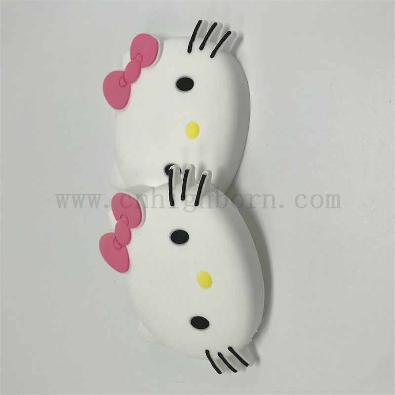 Coperchio di protezione da protezione Hello Kitty in gomma in silicone ecologico