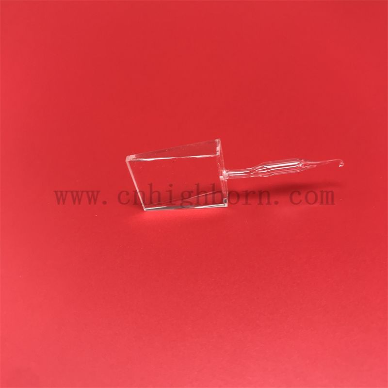standard quartz cuvette cella di vetro standard