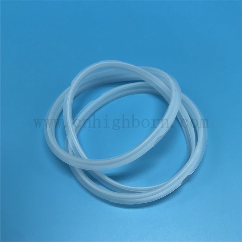 Anelli di guarnizione in gomma in silicone ad alta precisione personalizzato trasparente