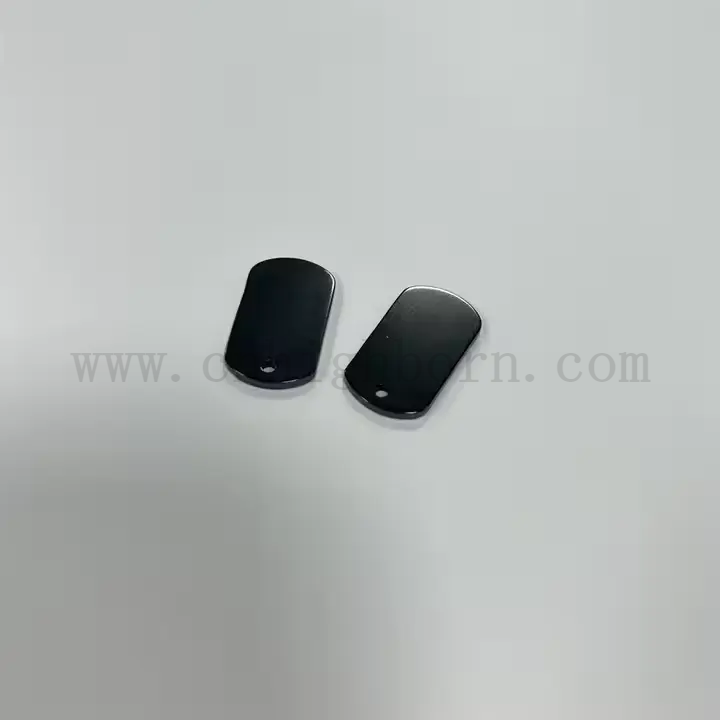 Piastra di zirconia nera personalizzata lucidata zro2 ceramica