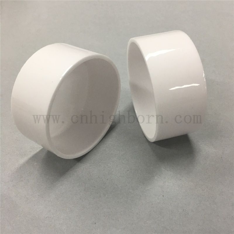 Glazed 95% AL2O3 crogiolo in ceramica per la ciotola in porcellana di allumina di fusione di laboratorio
