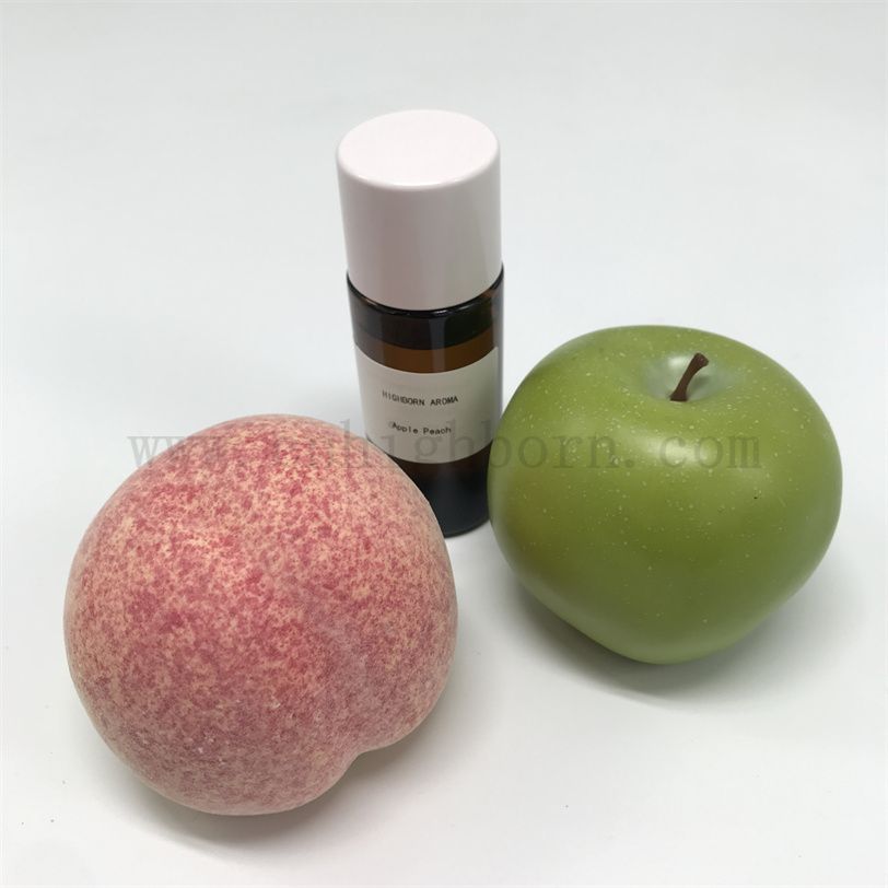 100% puro commestibile olio essenziale di frutta concentrata di mele sapore di pesca fragranza liquido