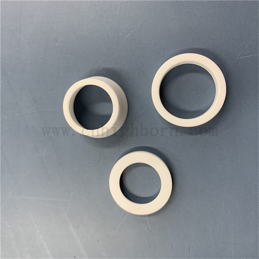 Ciclo di protezione in ceramica in allumina ad alta residenza personalizzata 95% AL2O3 SEAL ANELLO