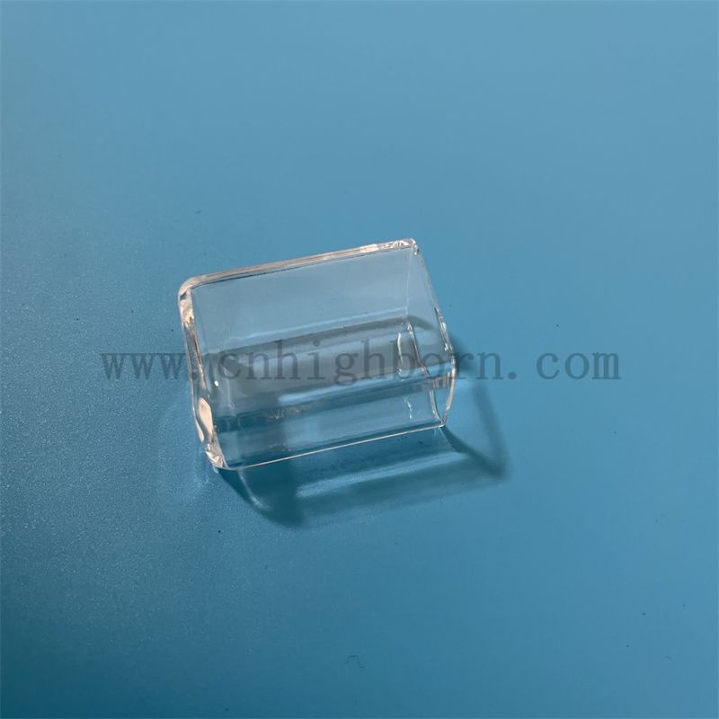 square quartz glass tube Tubo sereno sereno