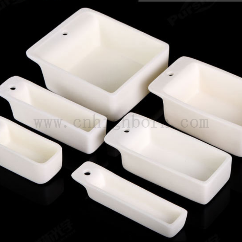 Alumina Ceramic Boat  AL2O3 PT di ceramica