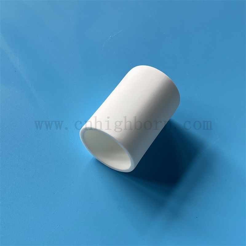 Ossido di magnesio refrattario crogiolo ceramico di metallo fuso personalizzato crogiolo