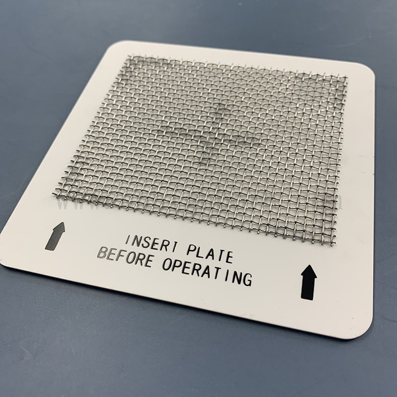 Piastra di ozono in ceramica da 4,5 pollici in uscita di ozono con maglia in acciaio inossidabile per il generatore di ozono in aria fresche