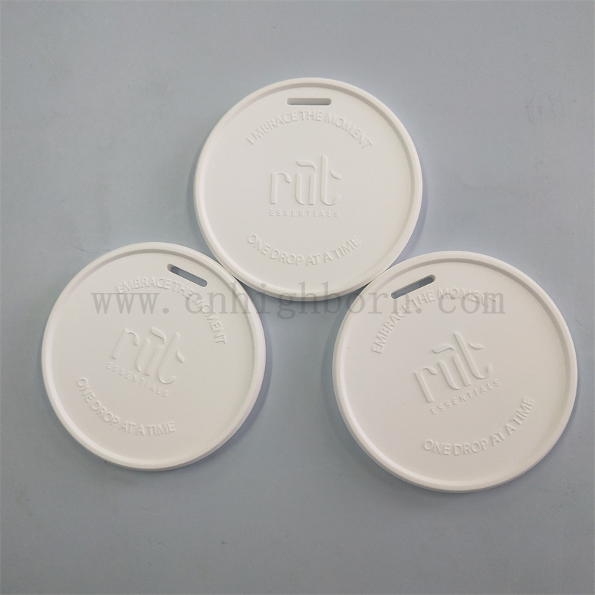 Logo Pietra di gesso ceramica per auto personalizzata con logo per diffusore per aroma