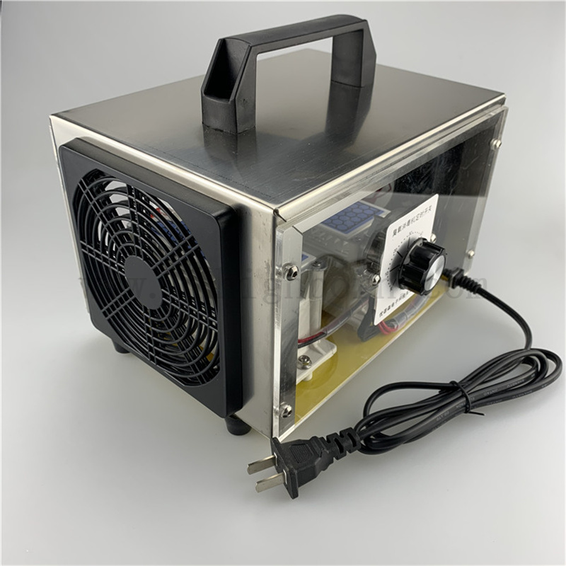 O3 Generatore di ozono Purificatore d'aria di ozono con timer elettronico acrilico