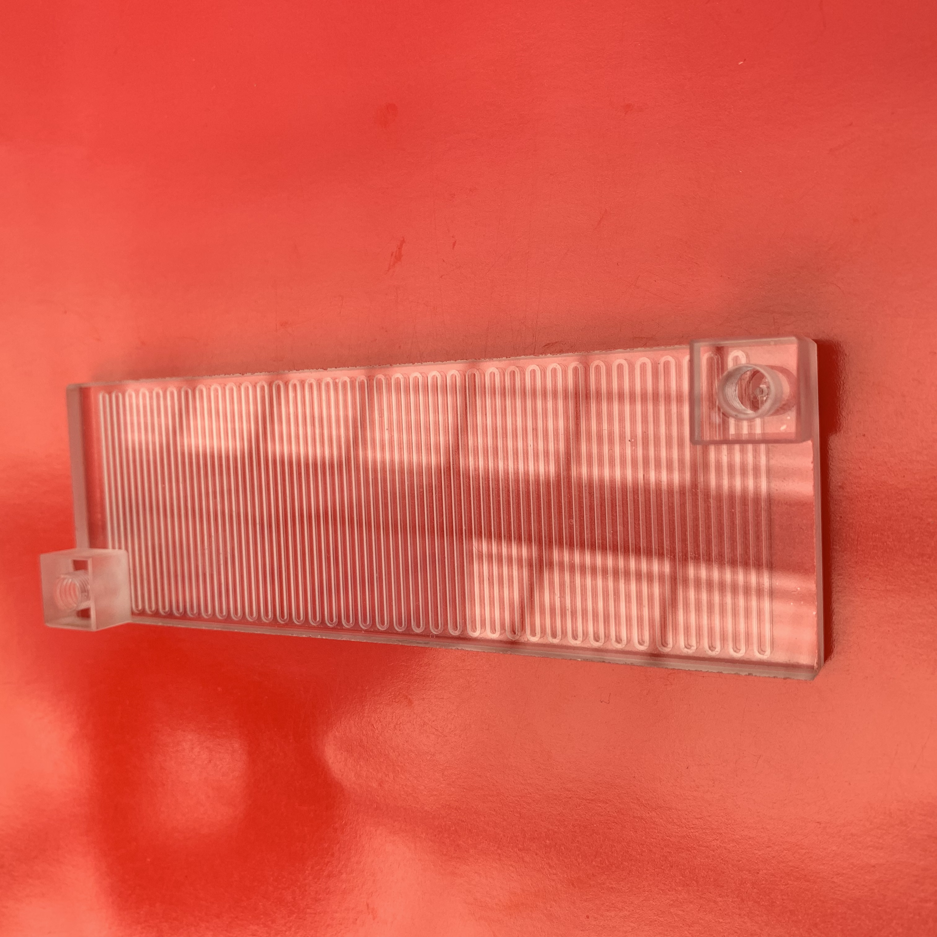 Cuvetta di vetro ottica di resistenza alla corrosione a flusso UV di laboratorio Cuvetta di vetro ottico
