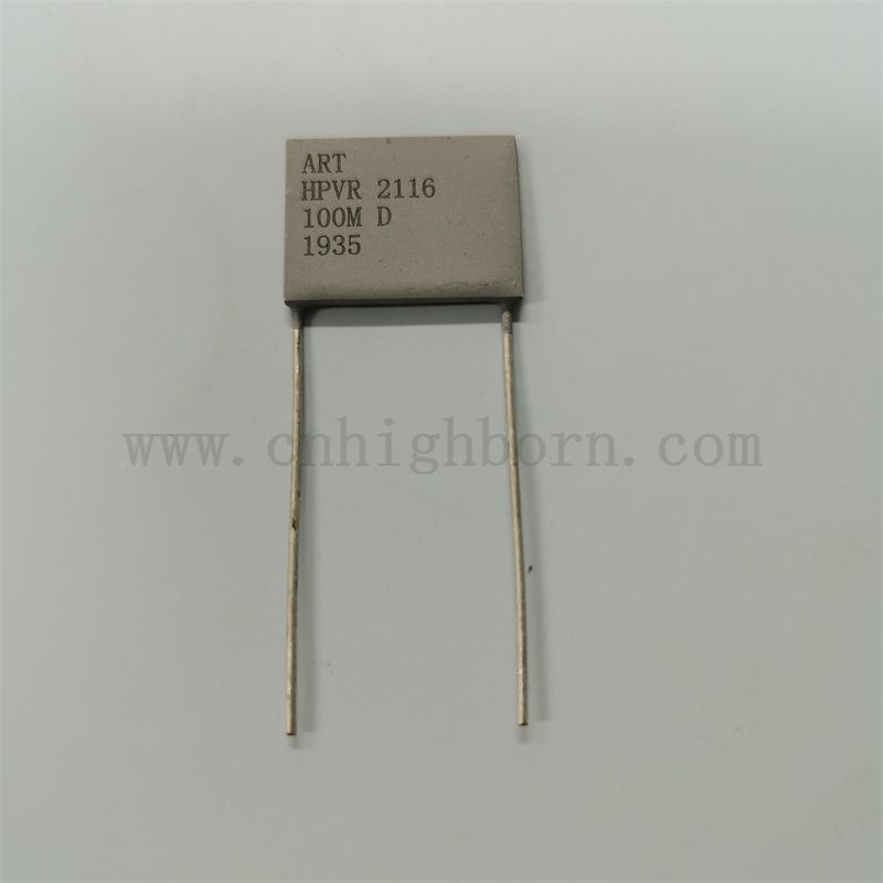 HVR series thick film resistor Serie HVR Resistore di film spessi