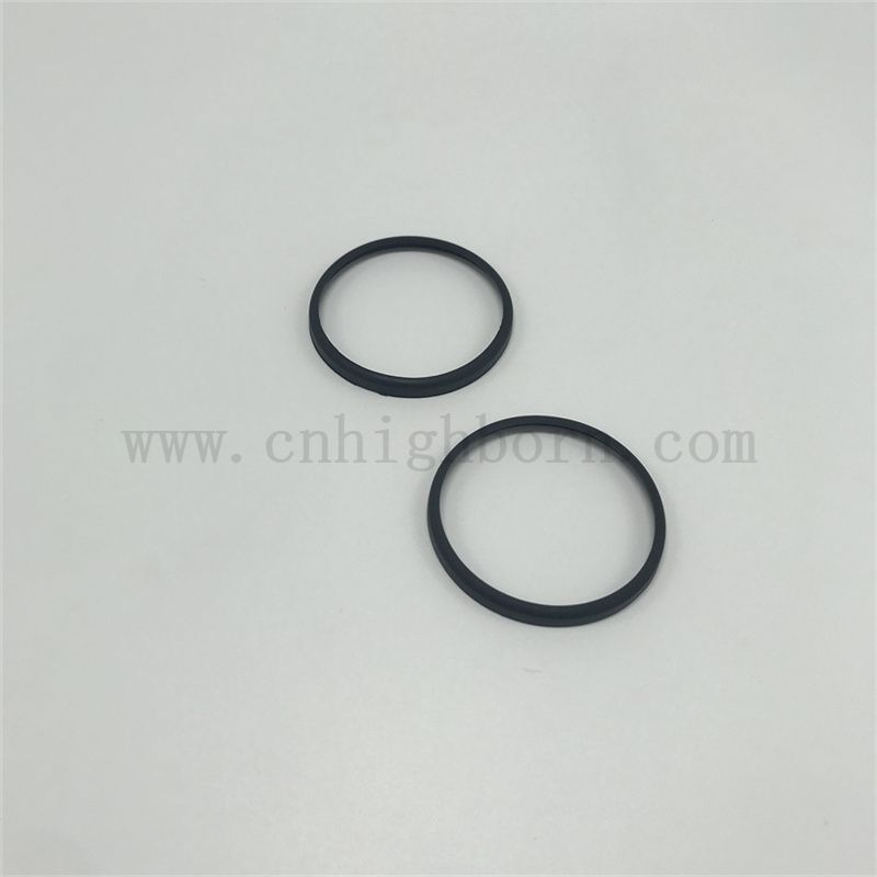 Anello di guarnizioni in gomma in silicone nero industriale personalizzato