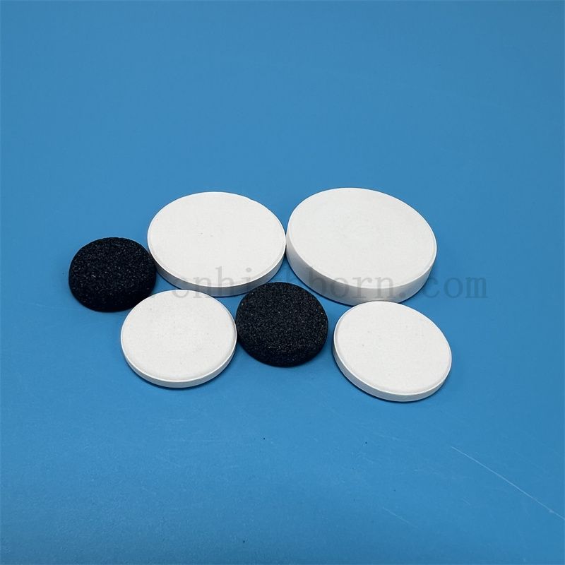 Disco di filtrazione in ceramica per filtro in carburo di silicio poroso