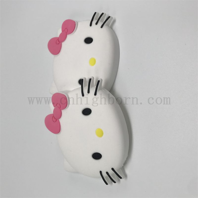 Coperchio di protezione da protezione Hello Kitty in gomma in silicone ecologico