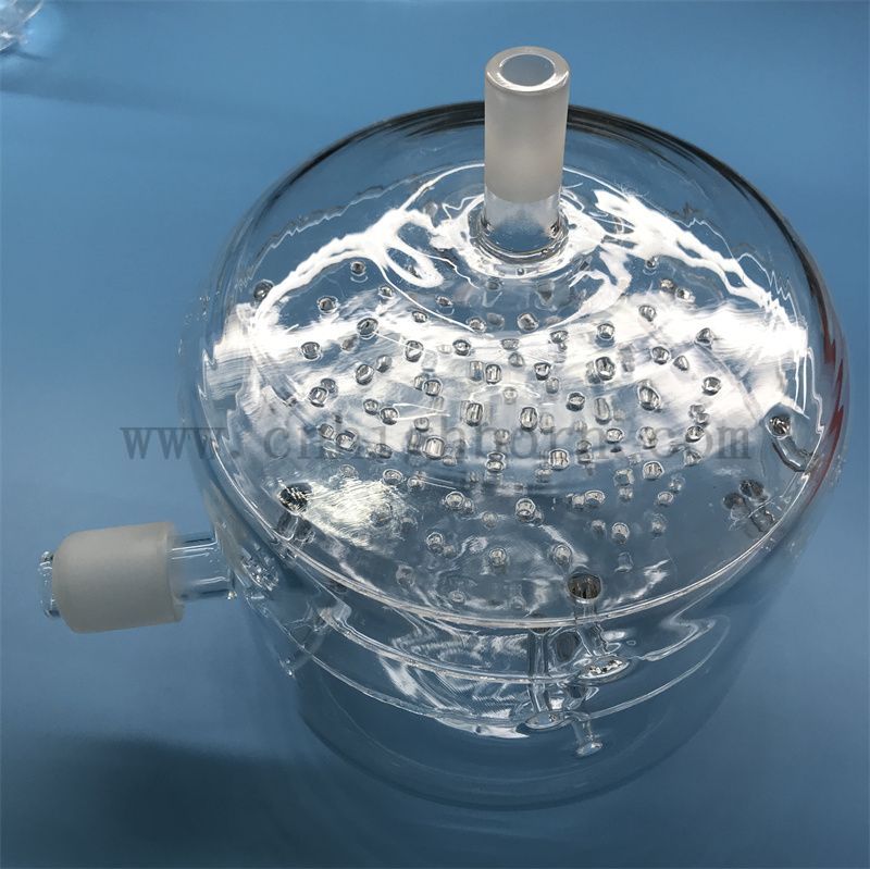 heat resistance quartz reactor reattore di resistenza al calore
