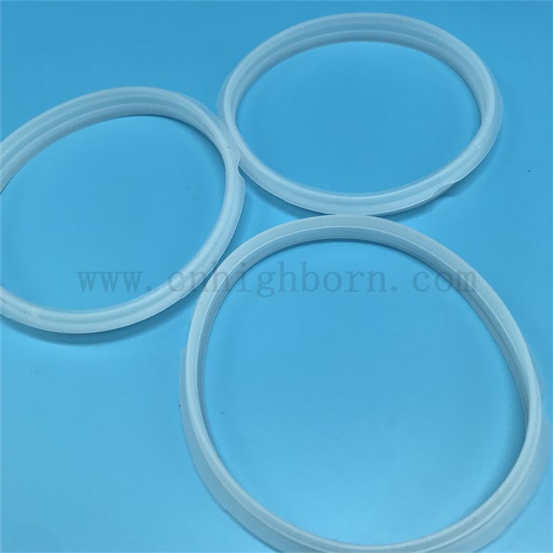 Anelli di guarnizione in gomma in silicone ad alta precisione personalizzato trasparente