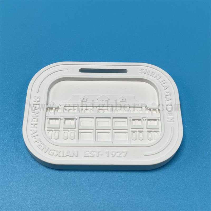 Logo Pietra di profumo per aromaterapia ceramica personalizzata.