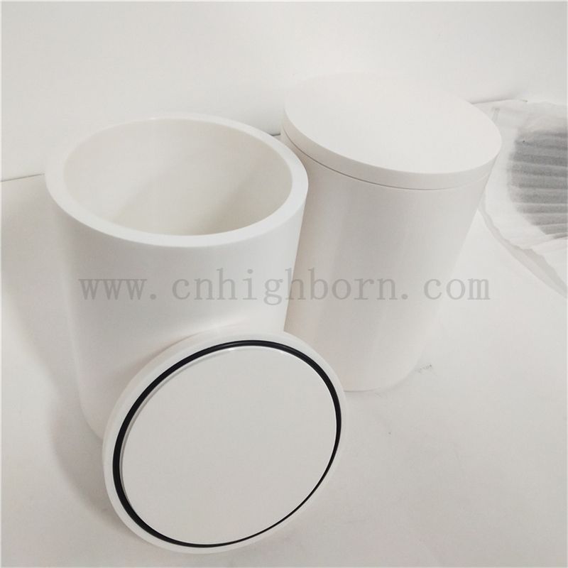 1000 ml ZRO2 Zirconia Ceramica Planetary Mulcing Jars con coperchio