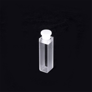 Strumenti di quarzo di ricerca di laboratorio Q114 Cuvette Quarzo Cuvette da 3,5 ml di vetro ottico standard con tappo