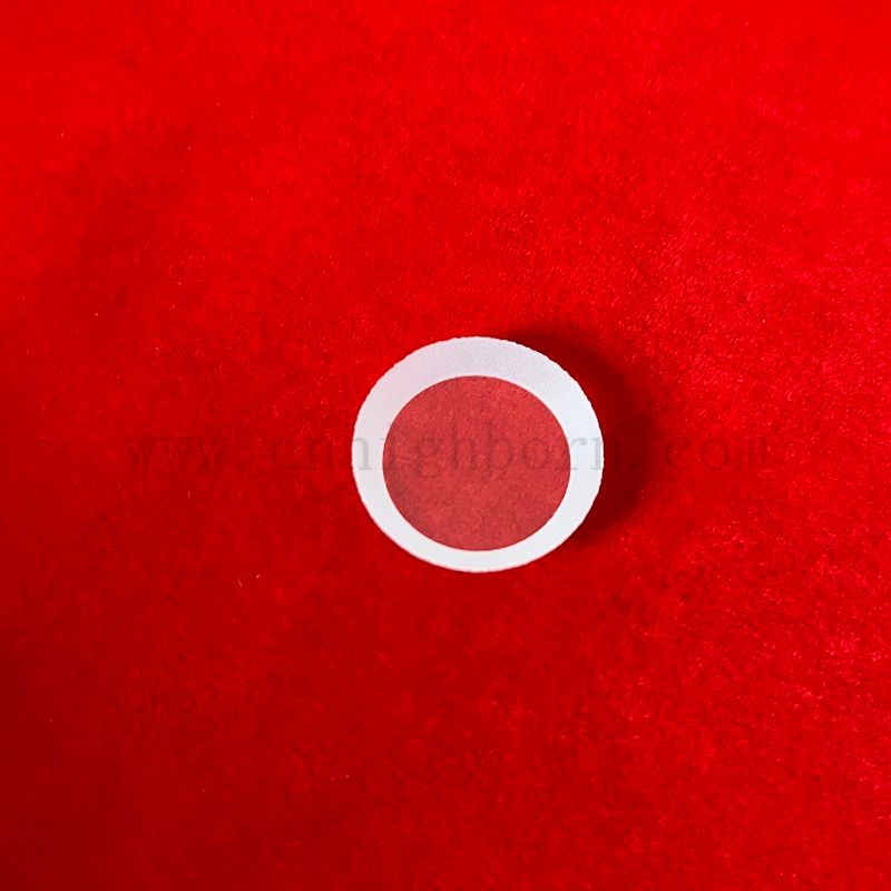 Lenti in vetro in quarzo rotonde a taglio per torce