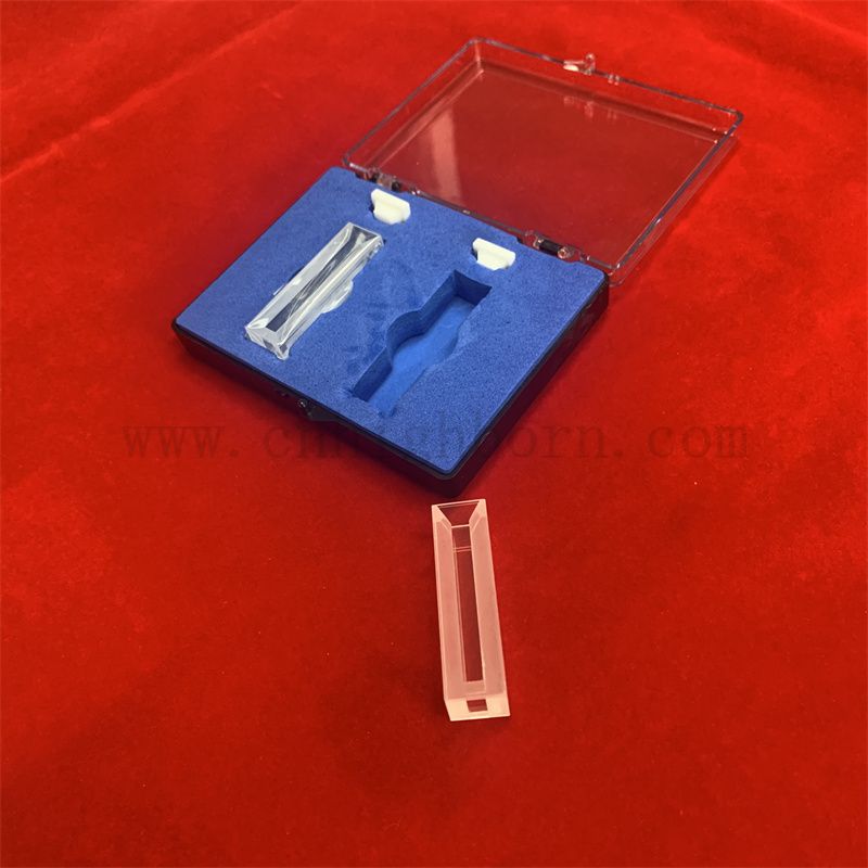 Research Resistenza al calore Research Quartz Glass Cuvette Analyzer Cell Furlotometro personalizzato