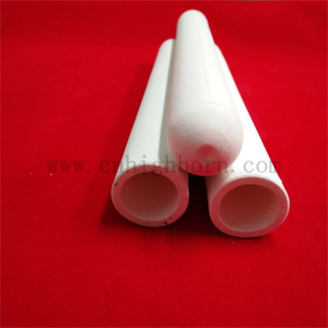 Tubo filtrante in ceramica porosa per il trattamento dell'acqua, tubo in allumina bianca con porosità regolabile