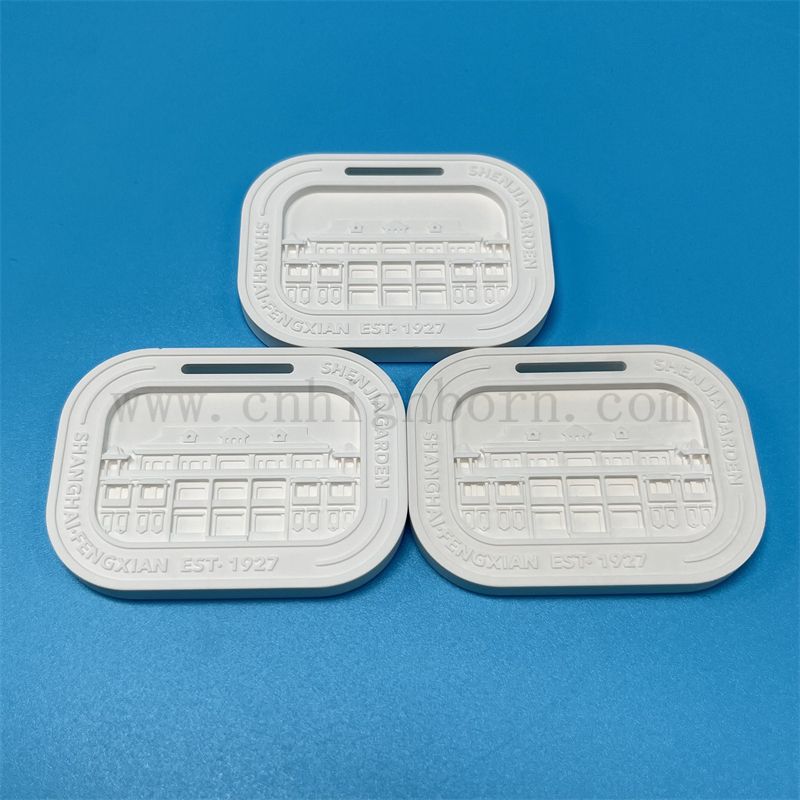 Logo Pietra di profumo per aromaterapia ceramica personalizzata.