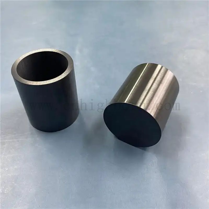 Barca in carburo di silicio personalizzato Specchio crogiolo di lucidatura di olio in ceramica SIC.