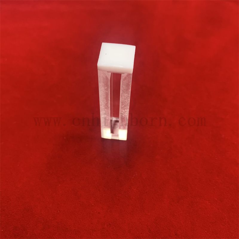 Research Resistenza al calore Research Quartz Glass Cuvette Analyzer Cell Furlotometro personalizzato