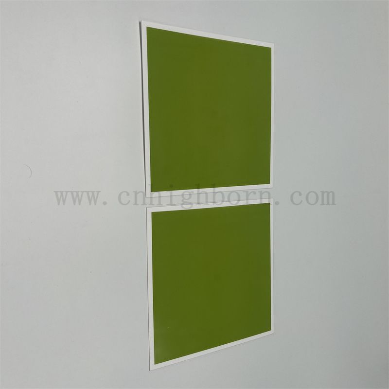 Piastra in ceramica di ozono rivestita di film verde lunghe di alta qualità personalizzata per accessori per generatori di ozono