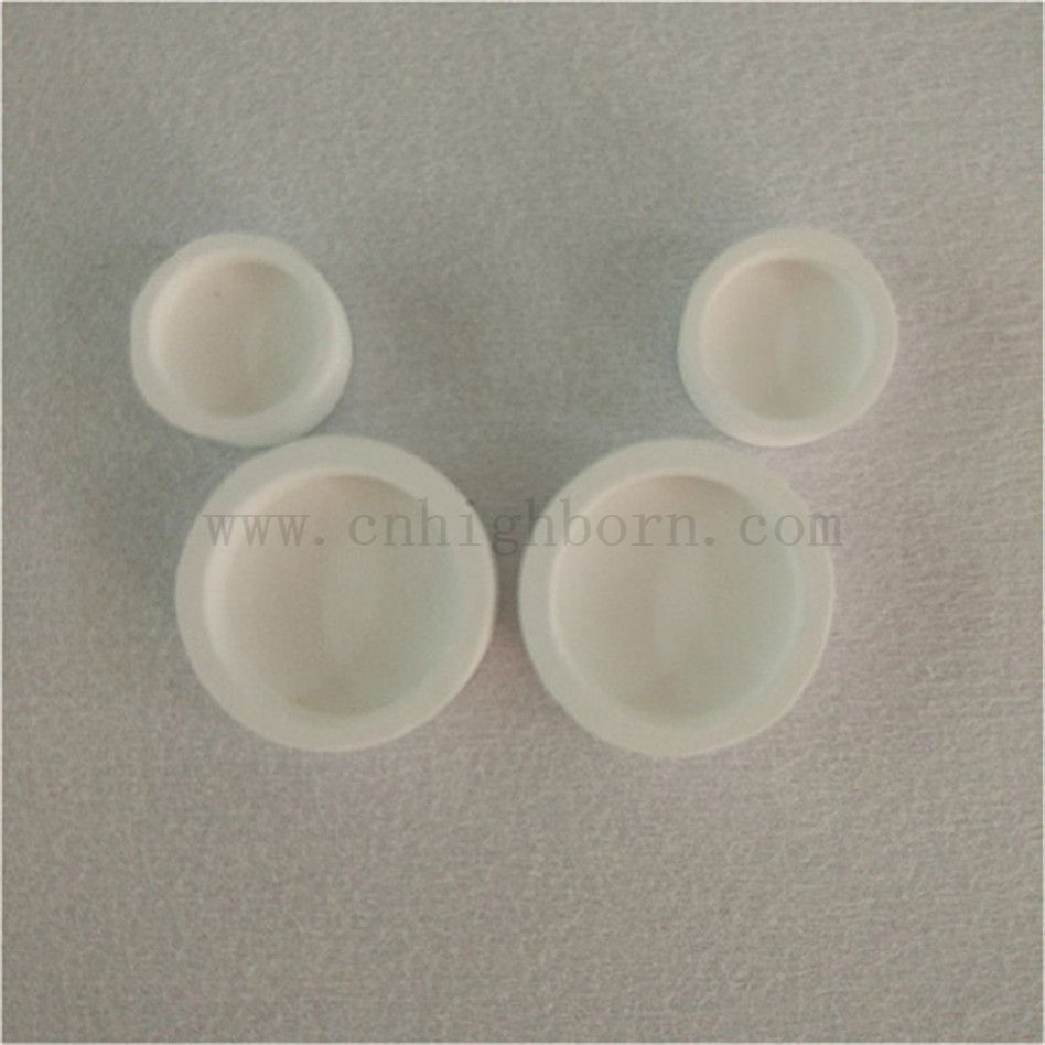 Magesia refrattario ossido ceramico crogiolo crogiolo cilindrico crogiolo crogiolo