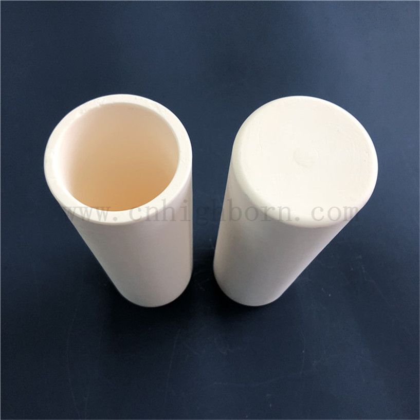 Magnesia refrattaria ceramica mgo magnesio ossido crogiolo utilizzato per fornace a media frequenza