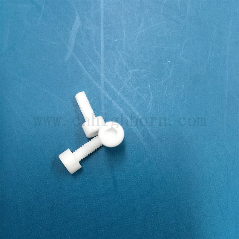 Zirconia a vite ceramica dado in ceramica zro2 bullone in ceramica