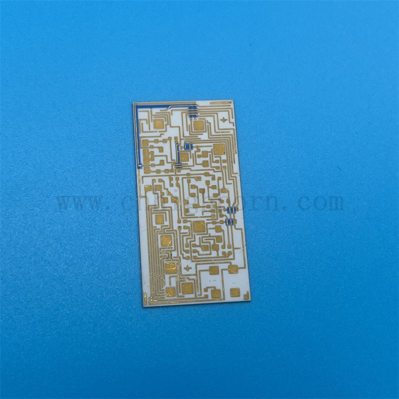 Piatta elettrica a pellicola spessa in ceramica di allumina personalizzata