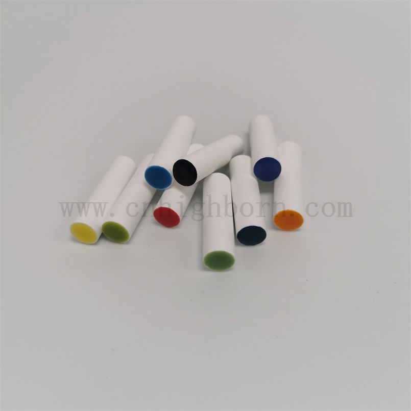 Stick per aromaterapia per aromaterapia per auto a colori olio essenziale volatile asta di ceramica porosa volatile