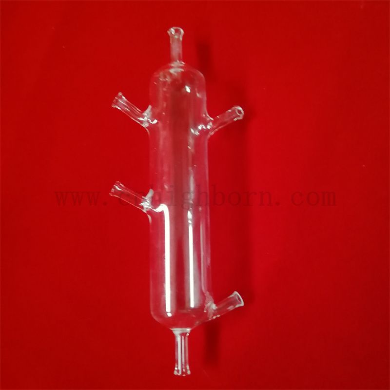 tubo di silice trasparente