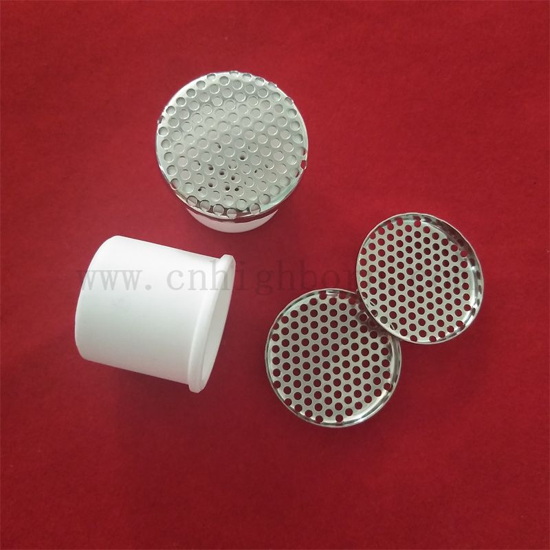  95% di allumina in ceramica fusione crogiolo ossido di alluminio tazza di olio di sigaretta elettronica