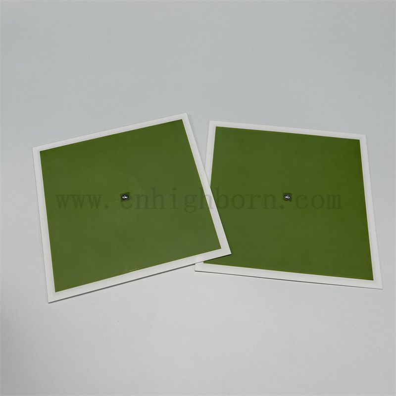 Piastra in ceramica di ozono rivestita di film verde lunghe di alta qualità personalizzata per accessori per generatori di ozono