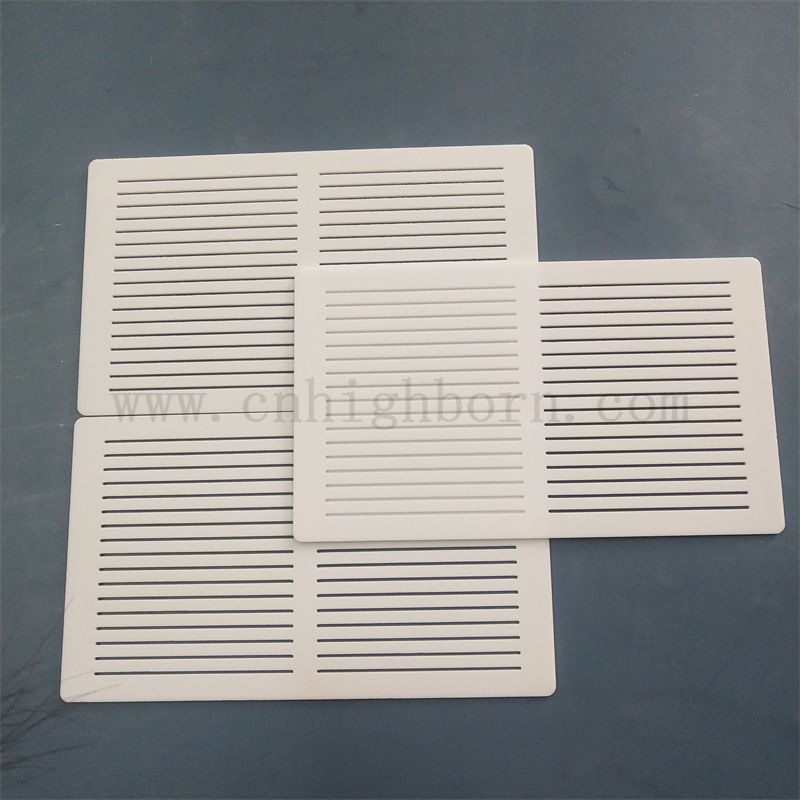 Foglio in ceramica in vetro macor ad alta precisione personalizzato per isolamento a vuoto