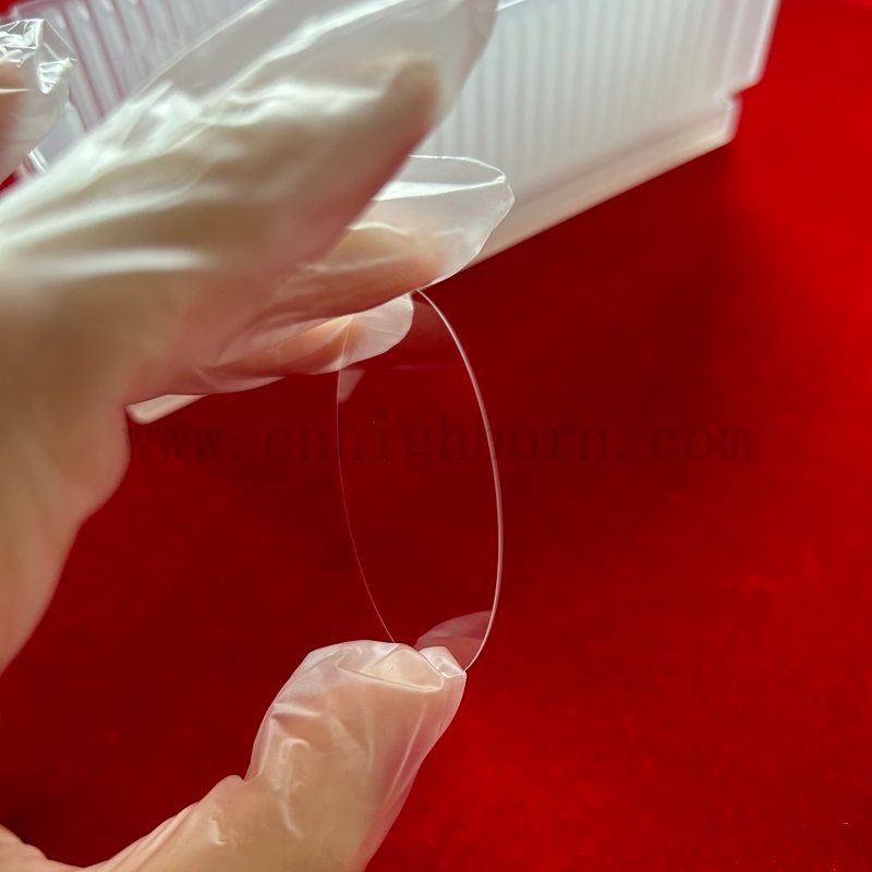 Cleated Clear Ultrathin Optical Sapphire Quartz Fused Silice Lens