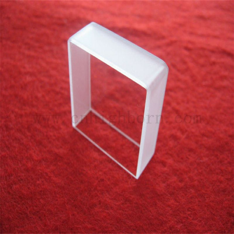 Laboratorio Spettrofotometro da 10 mm Cuvette in quarzo 3,5 ml Cuvetta di vetro ottico