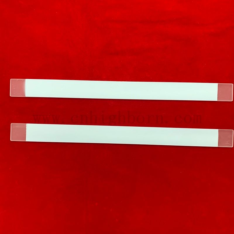 Piastra in quarzo di silice fusa