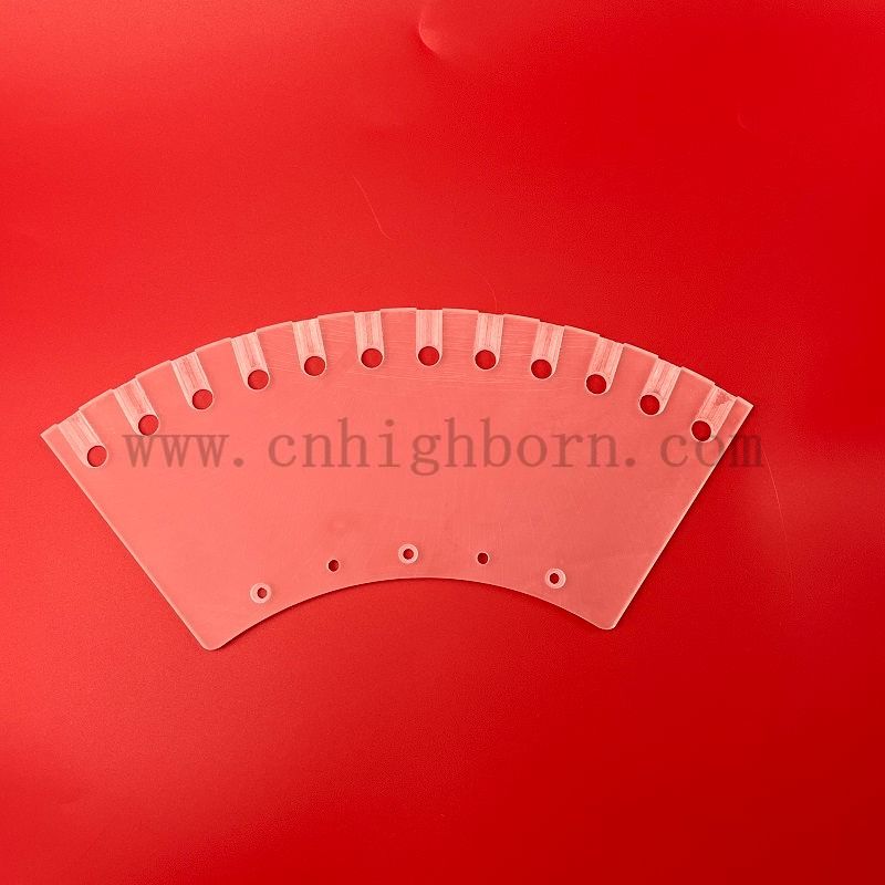  Piastra di quarzo per forature per foratura fusa JGS2 personalizzata UV