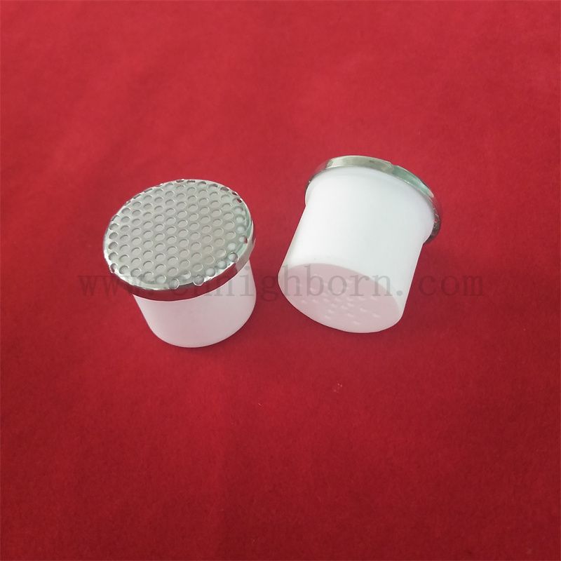  95% di allumina in ceramica fusione crogiolo ossido di alluminio tazza di olio di sigaretta elettronica