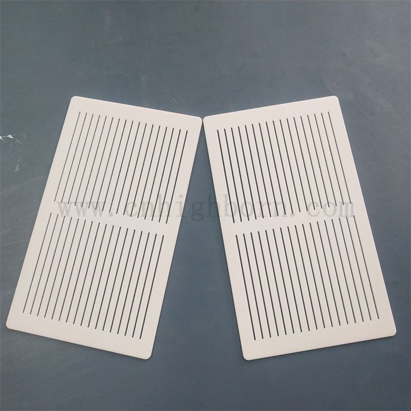 Foglio in ceramica in vetro macor ad alta precisione personalizzato per isolamento a vuoto