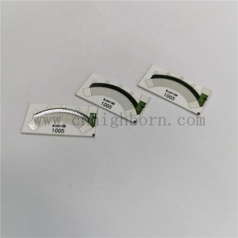 Rilevatore a livello di olio automobilistico multistrato PCB 96% Allumina Ceramica Sensore di misurazione del carburante Film Resistore