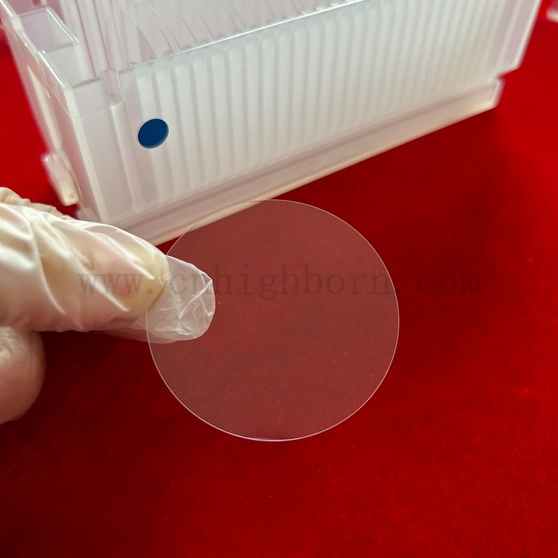 Cleated Clear Ultrathin Optical Sapphire Quartz Fused Silice Lens