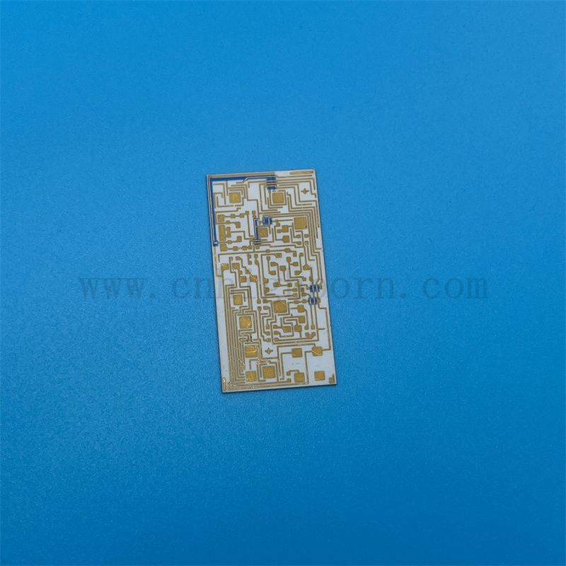 Piatta elettrica a pellicola spessa in ceramica di allumina personalizzata