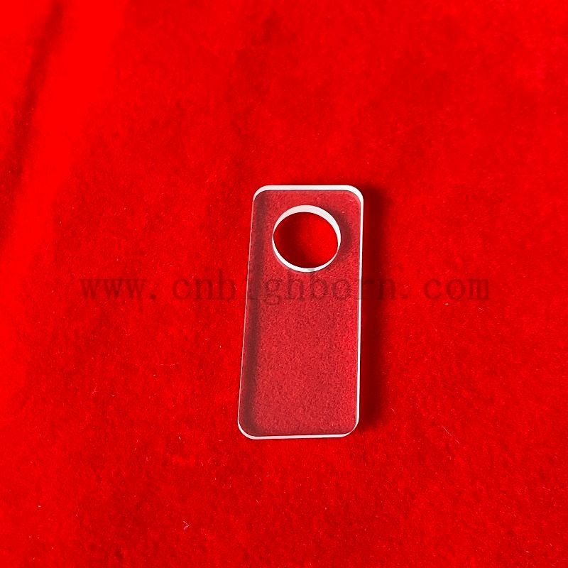 Foglio di silice trasparente