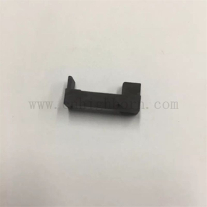 Isolante ceramico in allumina nera Resistenza alla corrosione Supporto ceramico in ossido di alluminio